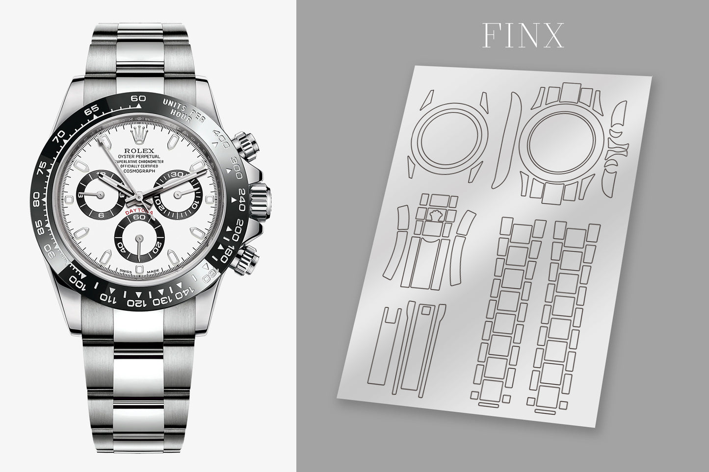 ชุดฟิล์มกันรอย Rolex Daytona 116500
