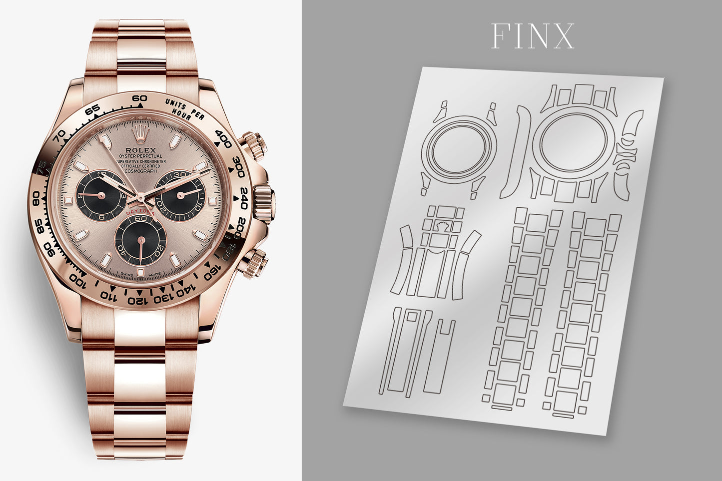 Rolex Daytona(Everose gold) 116505 Protection Kit