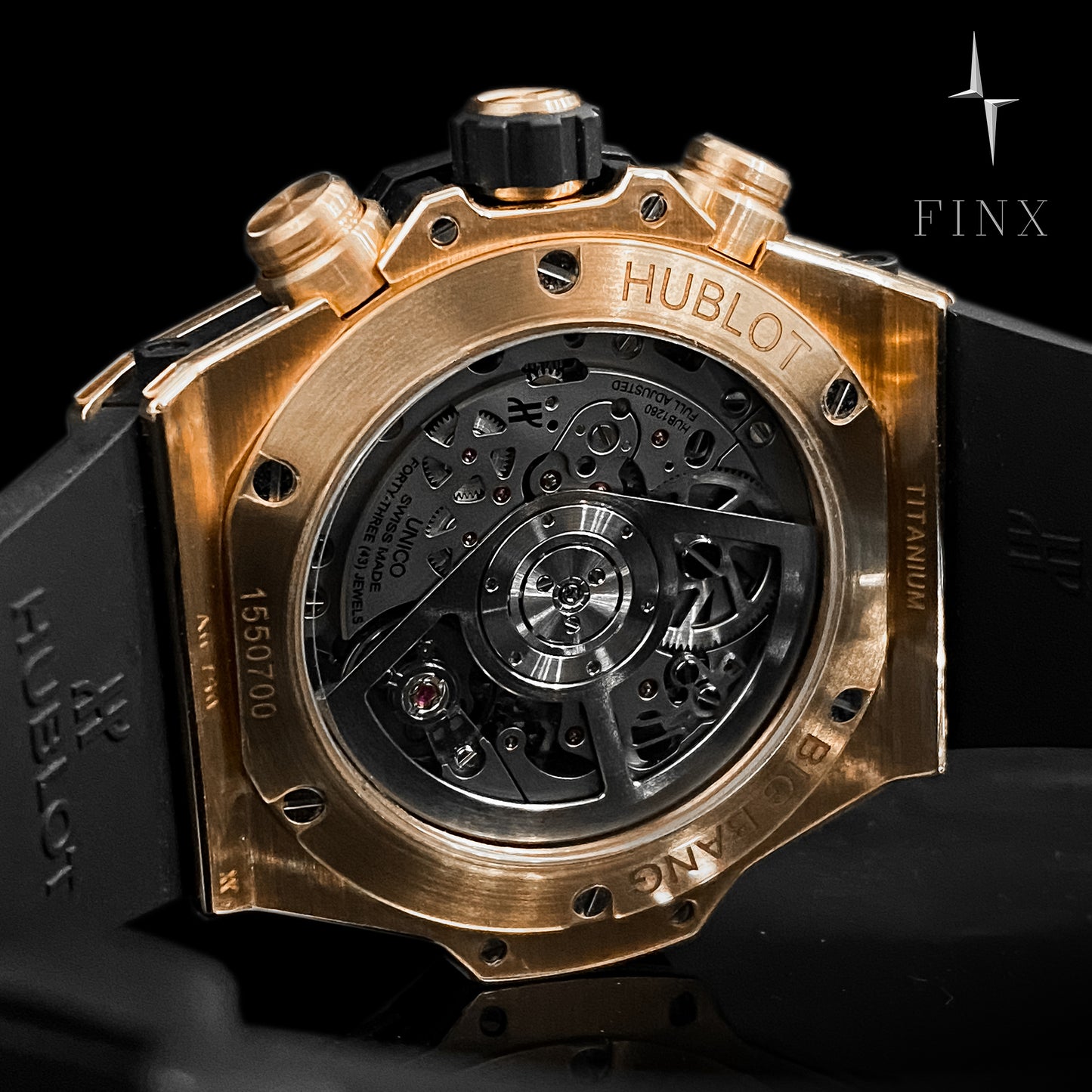 Hublot Big Bang Unico Titanium Ceramic 441.NM.1171.RX (42mm)ชุดฟิล์มกันรอย