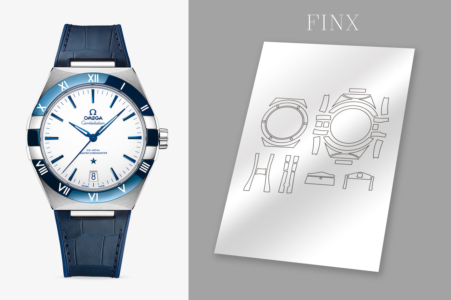 Omega Constellation Co-Axial Master Chronometer 131.33.41.21.04.001 ชุดฟิล์มกันรอย
