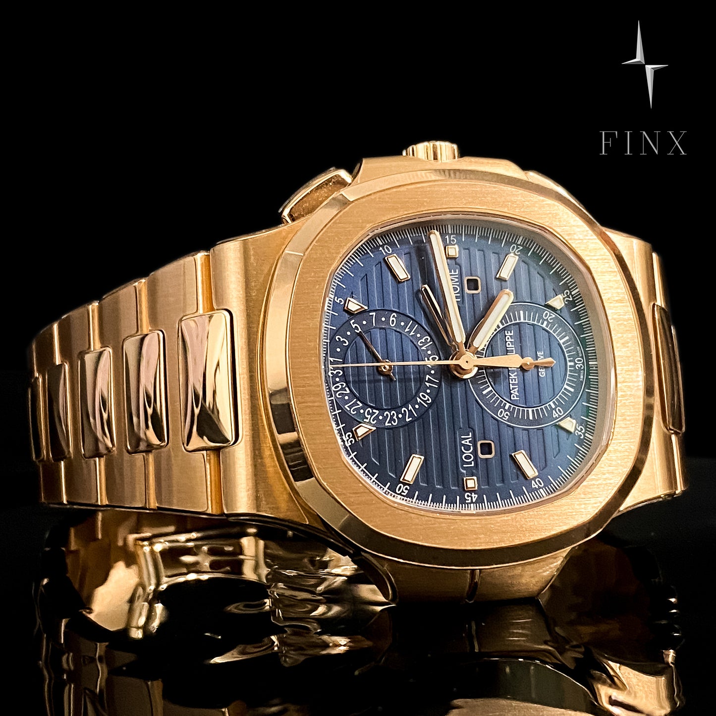 Patek Philippe Nautilus 5990/1R-001 , 5990/1A-011 ชุดฟิล์มกันรอย