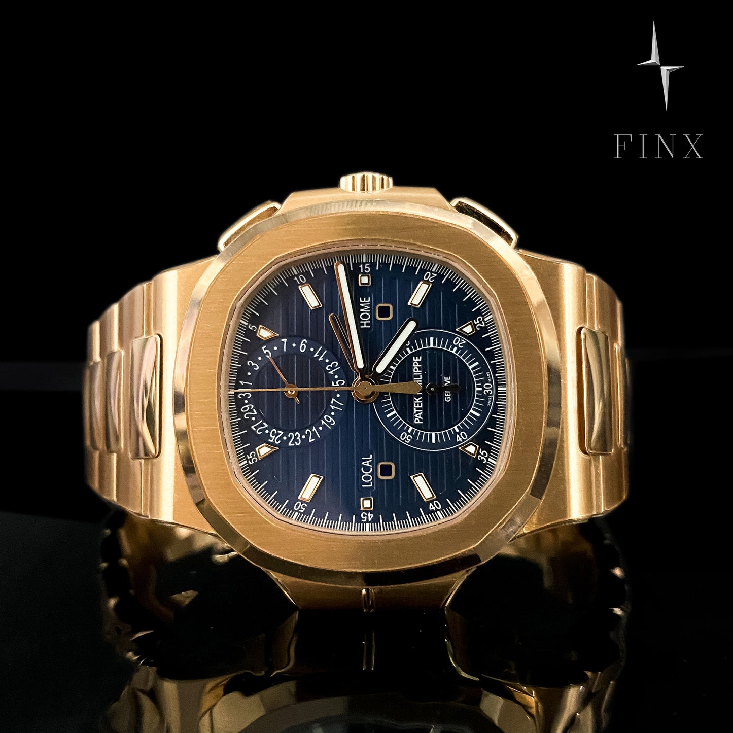 Patek Philippe Nautilus 5990/1R-001 , 5990/1A-011 ชุดฟิล์มกันรอย