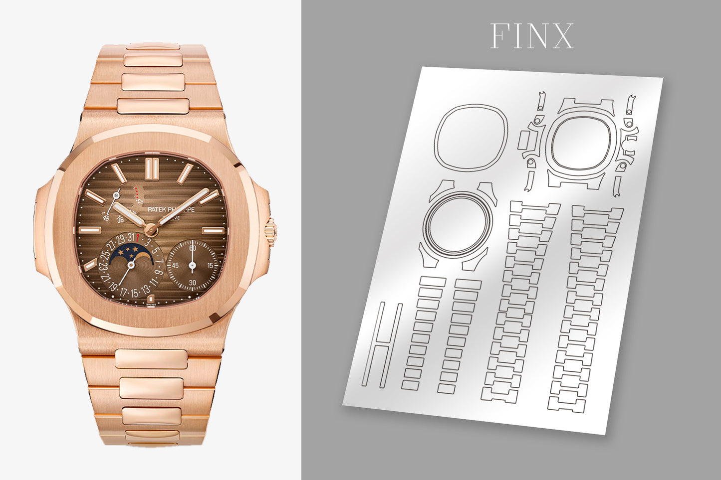 ชุดฟิล์มกันรอย Patek Philippe Nautilus 5712/1R-001