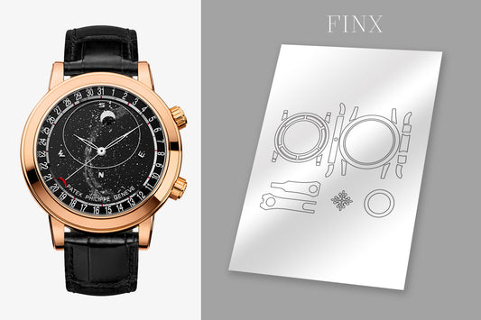 Patek Philippe Grand Complications 6102R-001 , 6102P-001 ชุดฟิล์มกันรอย