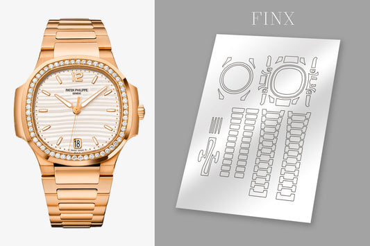 Patek Philippe Nautilus 7118/1200R-001 , 7118/1200R-010 ชุดฟิล์มกันรอย