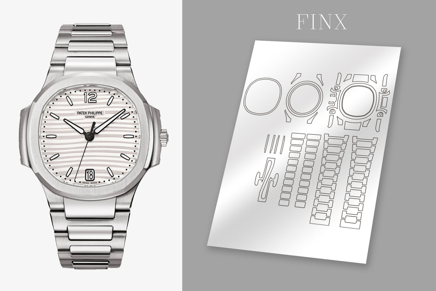 Patek Philippe Nautilus 7118/1A-001 , 7118/1A-010 , 7118/1A-011 Protection Kit