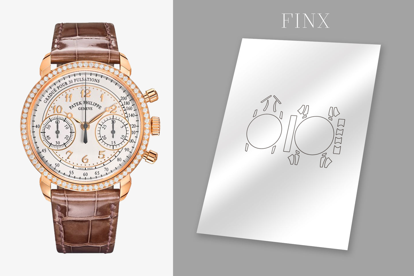 ชุดป้องกันภาวะแทรกซ้อน Patek Philippe 7150/250R