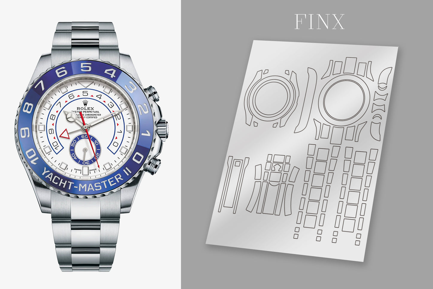 Rolex Yachtmaster II 116680 / 116681 / 116688 / 116689 Protection Kit