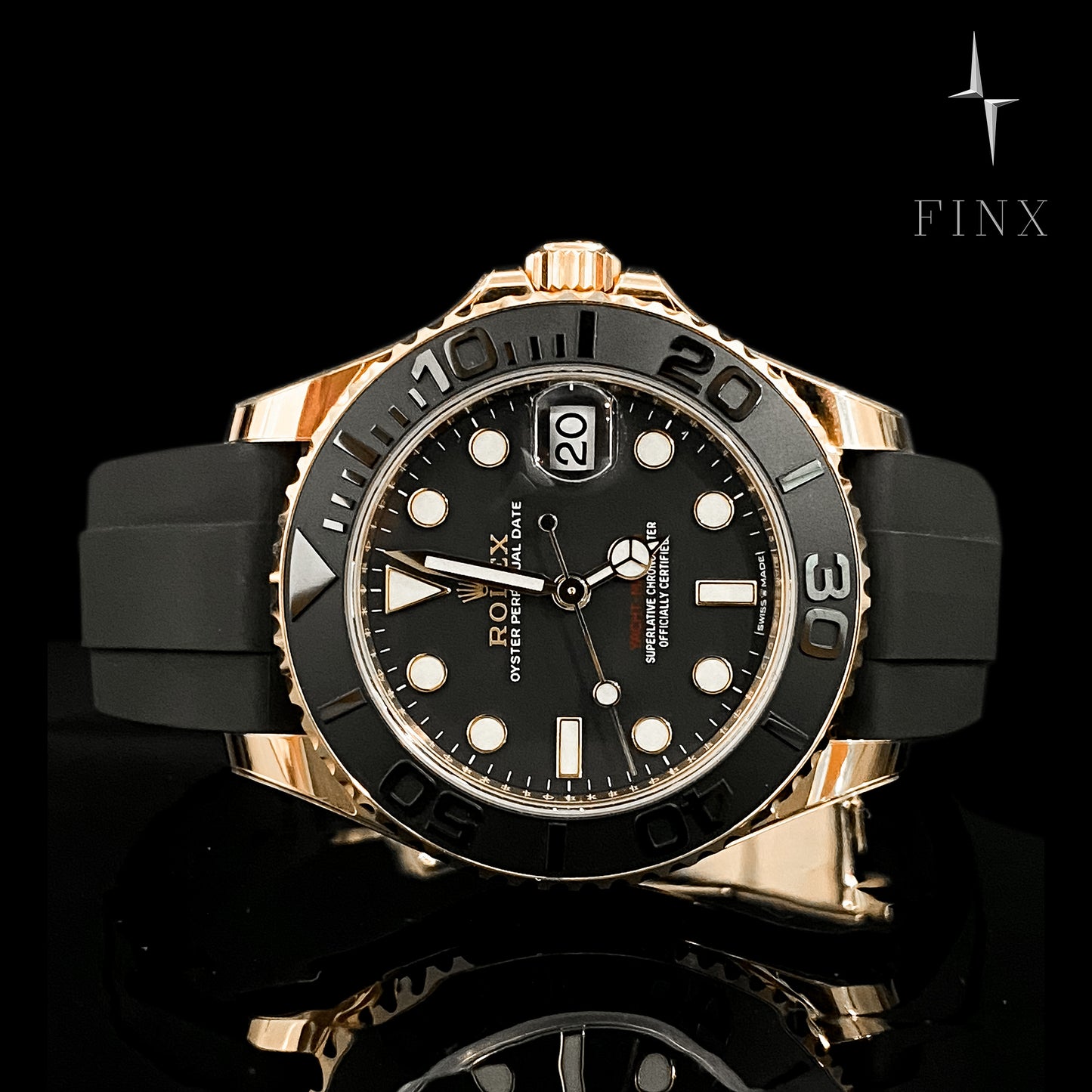ชุดฟิล์มกันรอย Rolex Yachtmaster (Oysterflex)268655 (37 มม.)