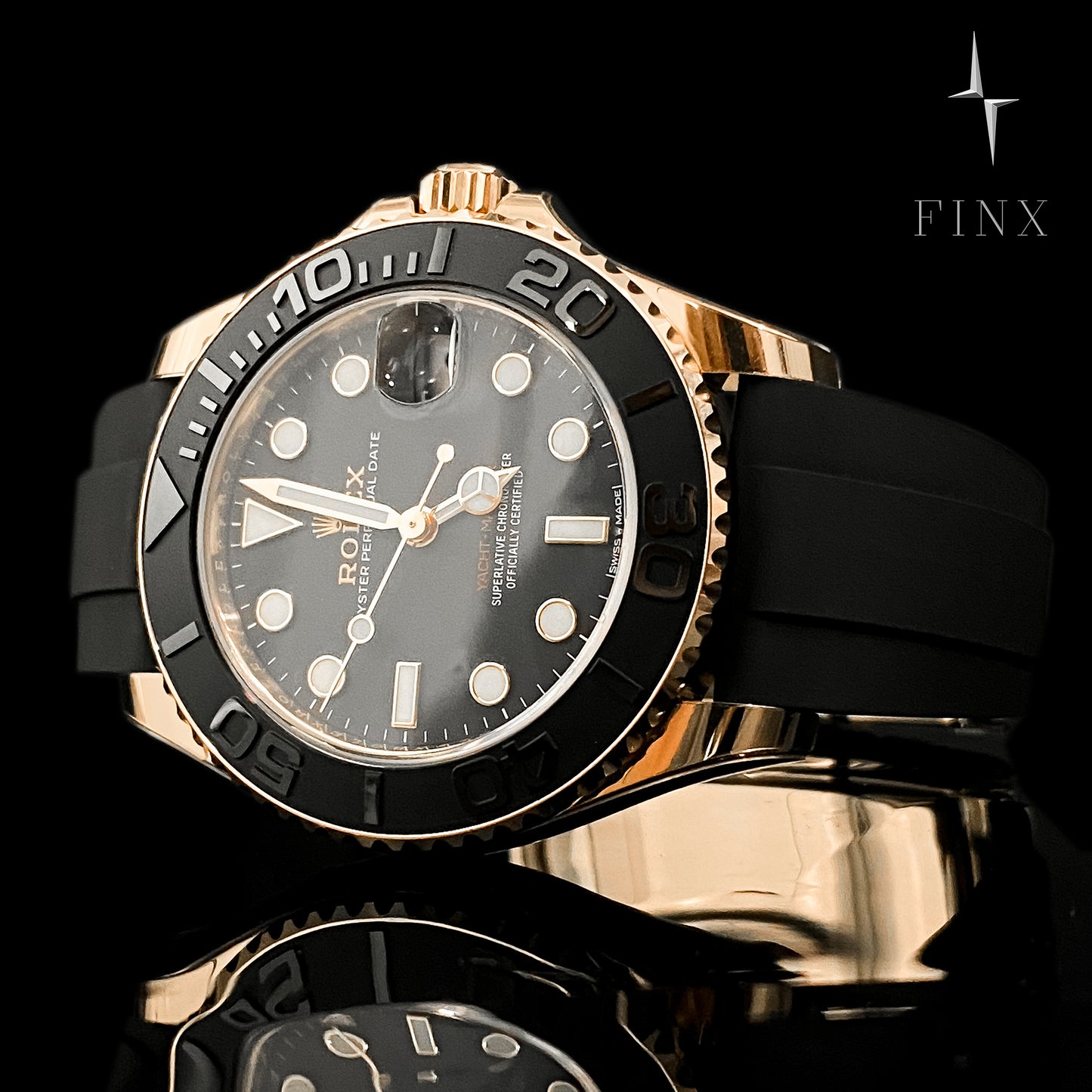 ชุดฟิล์มกันรอย Rolex Yachtmaster (Oysterflex)268655 (37 มม.)