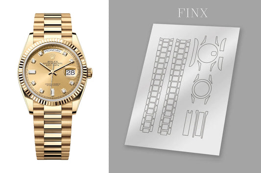 Rolex Day-Date 128238 with FINX protection film