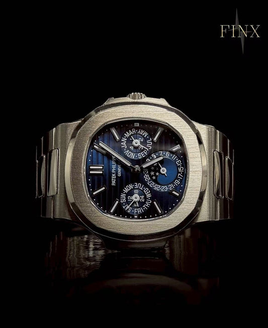 FINXWATCH: Patek Philippe Nautilus 5740/1G-001 - Preserve its Sporty Elegance & Perpetual Brilliance