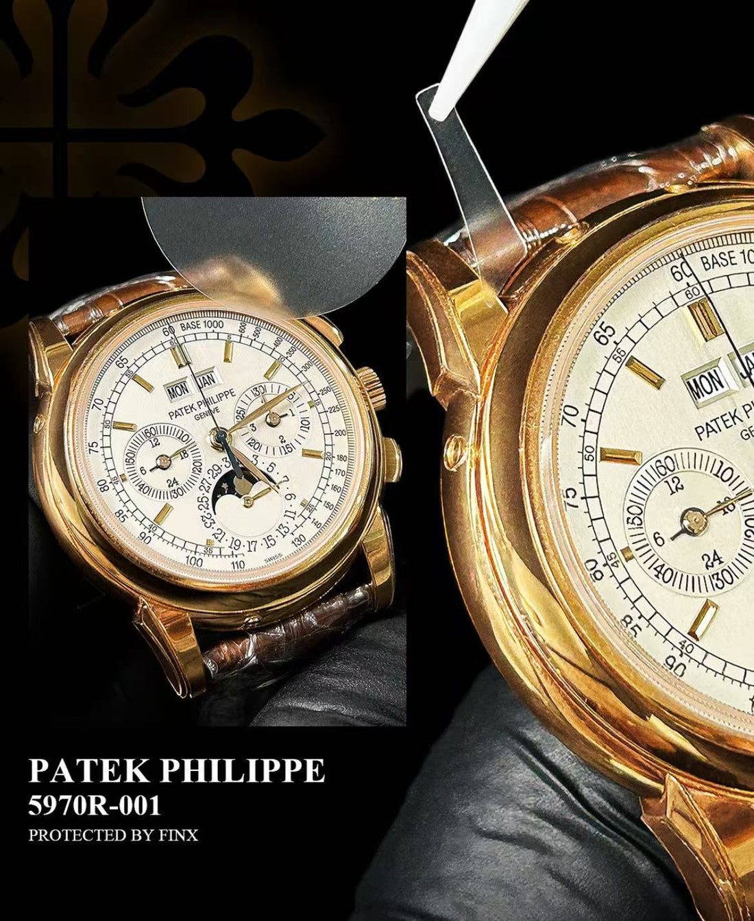 FINXWATCH: Preserving the Legacy of Your Patek Philippe 5970R-001 Chronograph watch protection guide | FINX Watch Protection Film