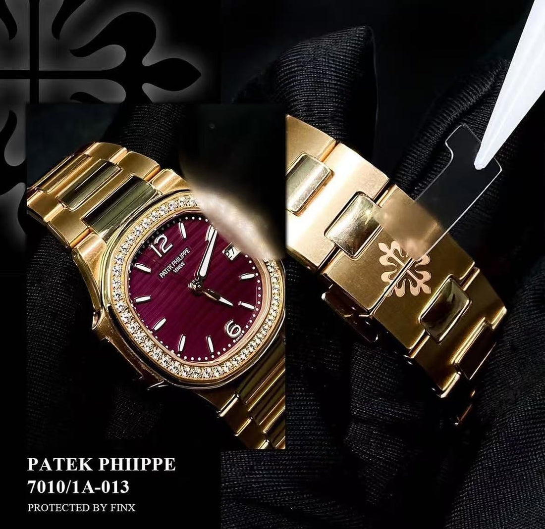 FINXWATCH: Embracing Rose Gold & Violet Hues: Protecting Your Patek Philippe 7010/1A-013