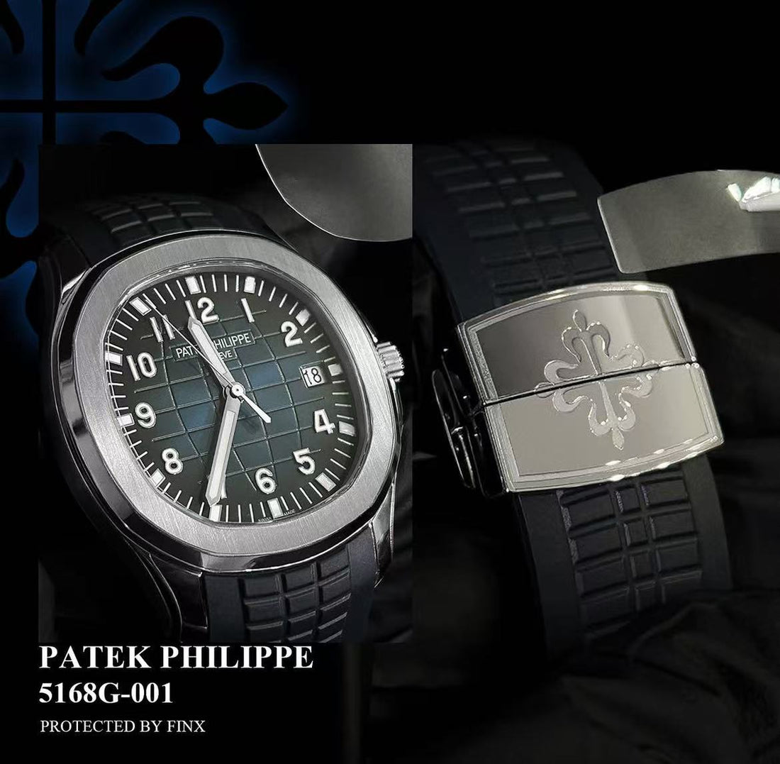 FINXWATCH: Protecting the Commanding Elegance of Your Patek Philippe Aquanaut 5168G-001