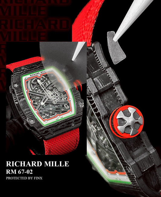 FINXWATCH: Protecting Elite Performance: Your Richard Mille RM 67-02 Automatic Extra Flat watch protection guide | FINX Watch Protection Film