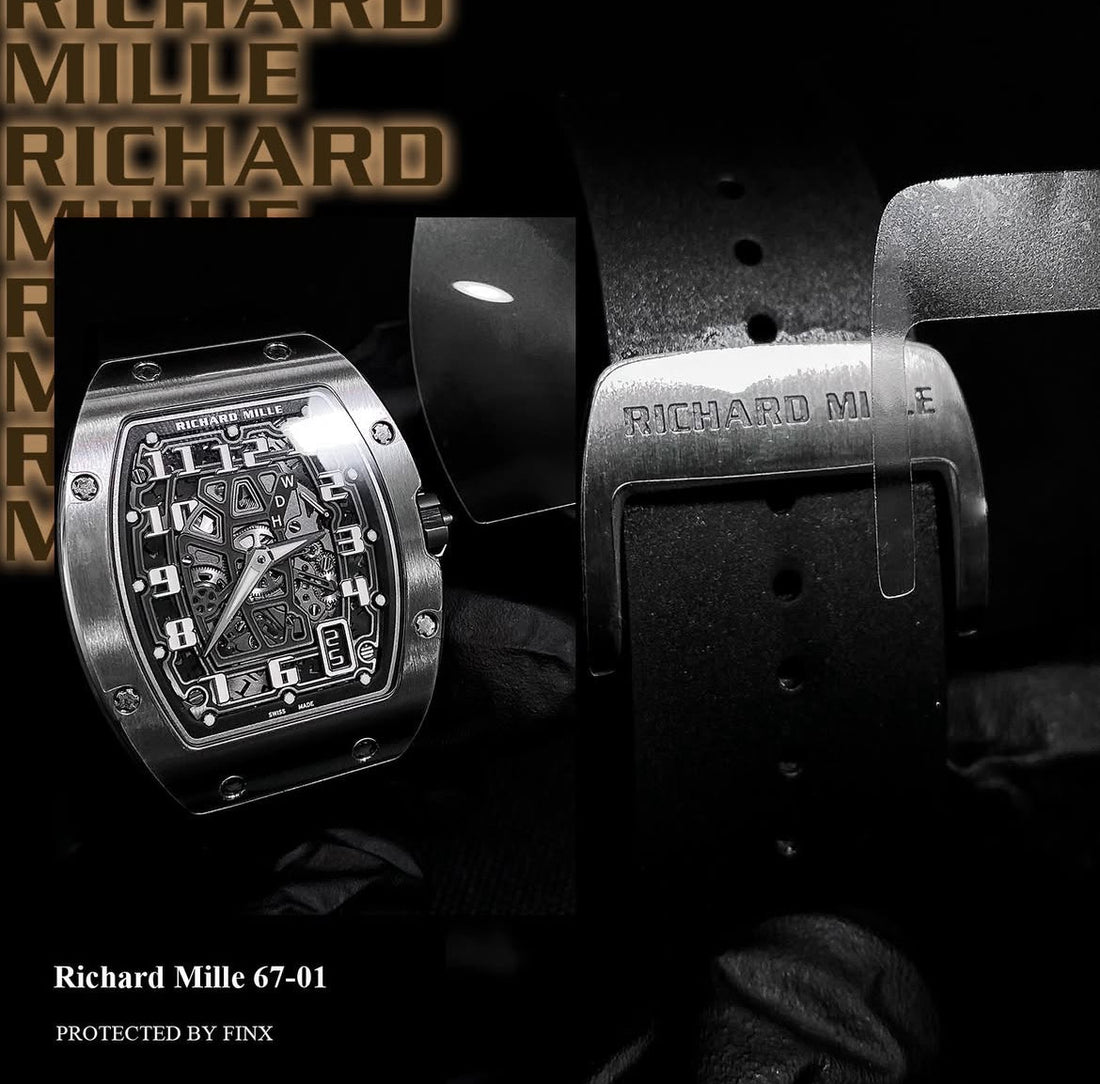 FINXWATCH: Protecting Elegant Slimness: Your Richard Mille RM 67-01 Automatic Extra Flat watch protection guide | FINX Watch Protection Film
