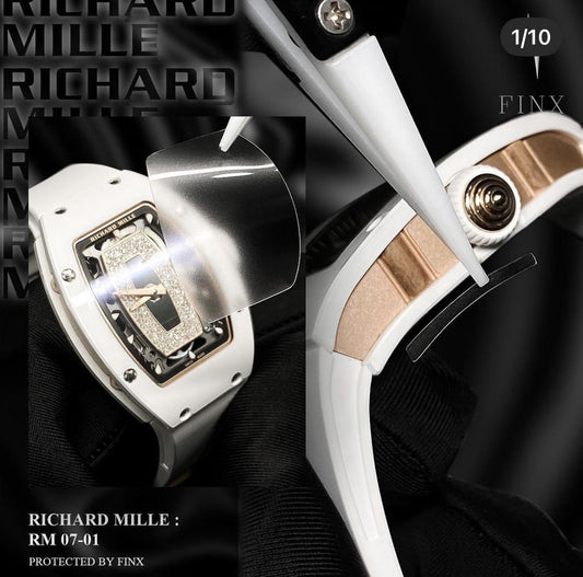FINXWATCH: Protecting Iconic Elegance: Your Richard Mille RM 07-01 Automatic watch protection guide | FINX Watch Protection Film