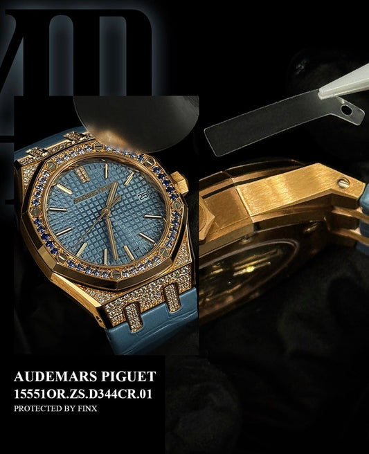 FINXWATCH: Protecting Timeless Luxury: Your Audemars Piguet Royal Oak 155510R.ZS.D344CR.01