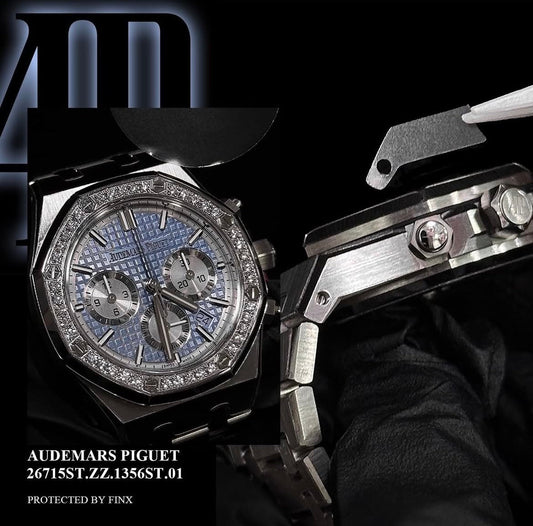 FINXWATCH: Protecting Timeless Elegance: Your Audemars Piguet Royal Oak 26715ST.ZZ.1356ST.01