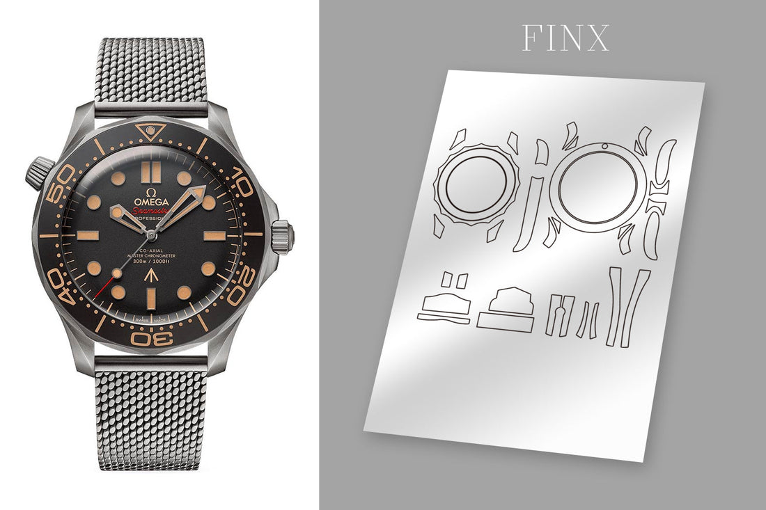 Omega Seamaster Diver 300M with FINX protection film
