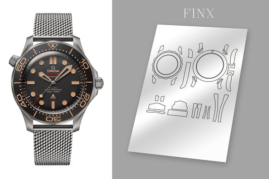Omega Seamaster Diver 300M with FINX protection film