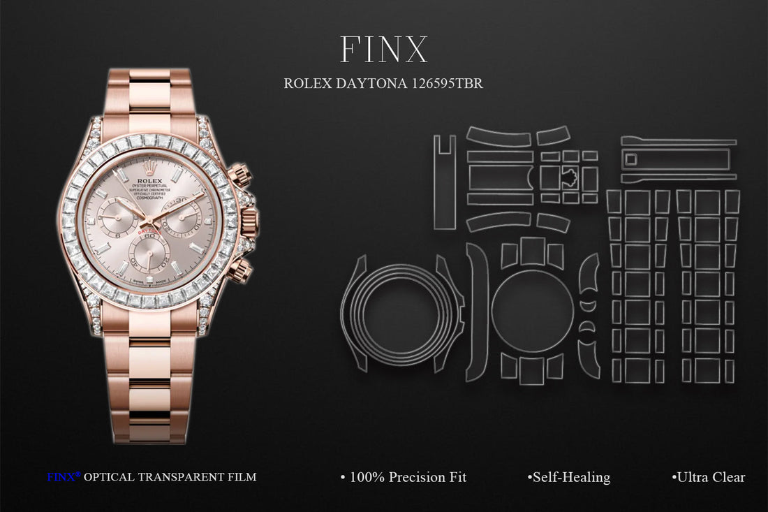 Rolex Daytona 126595TBR with FINX Optical Transparent Film