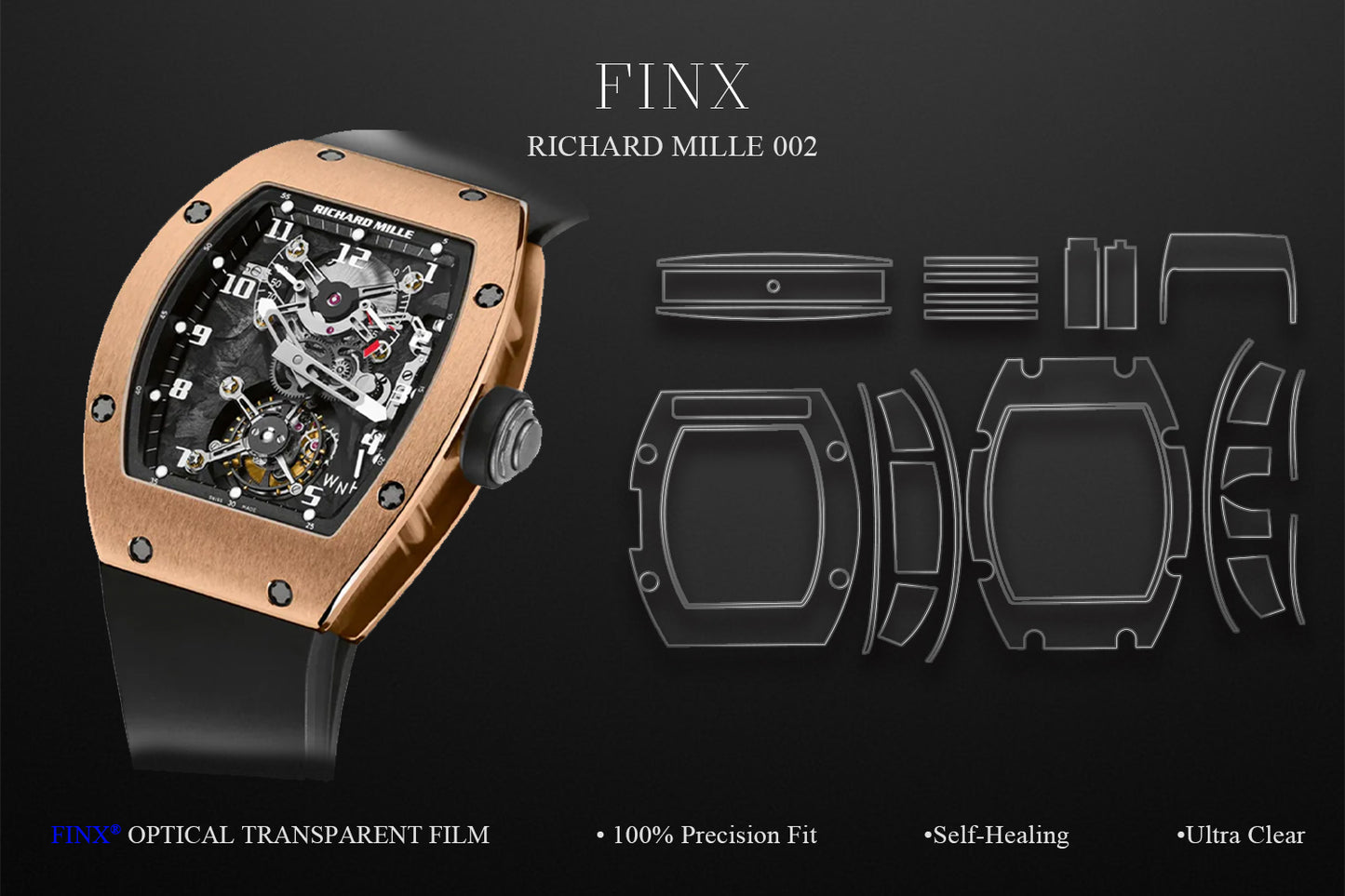 RICHARD MILLE RM002 Protection Kit protection film by FINX