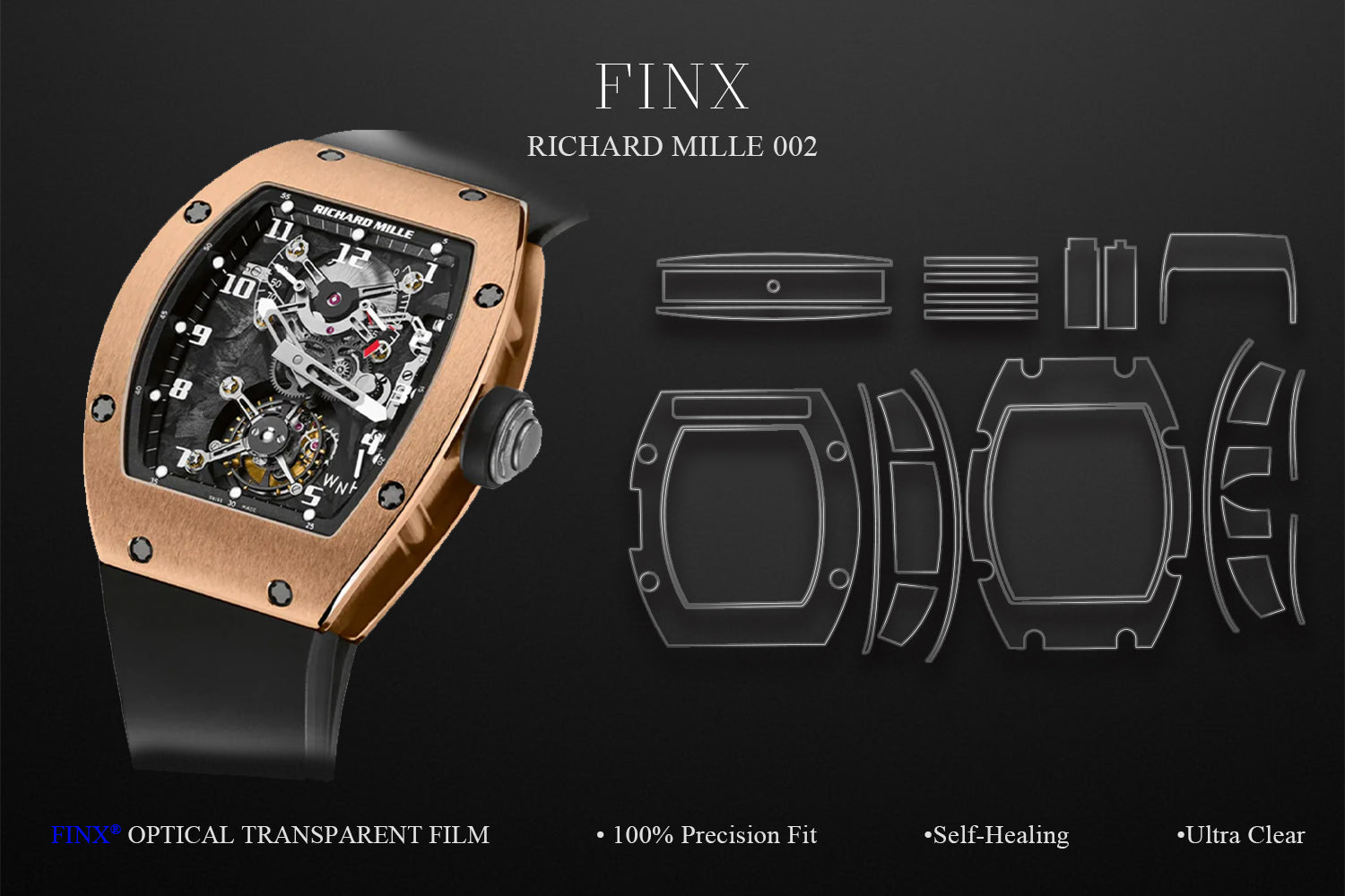 RICHARD MILLE RM002 Protection Kit protection film by FINX