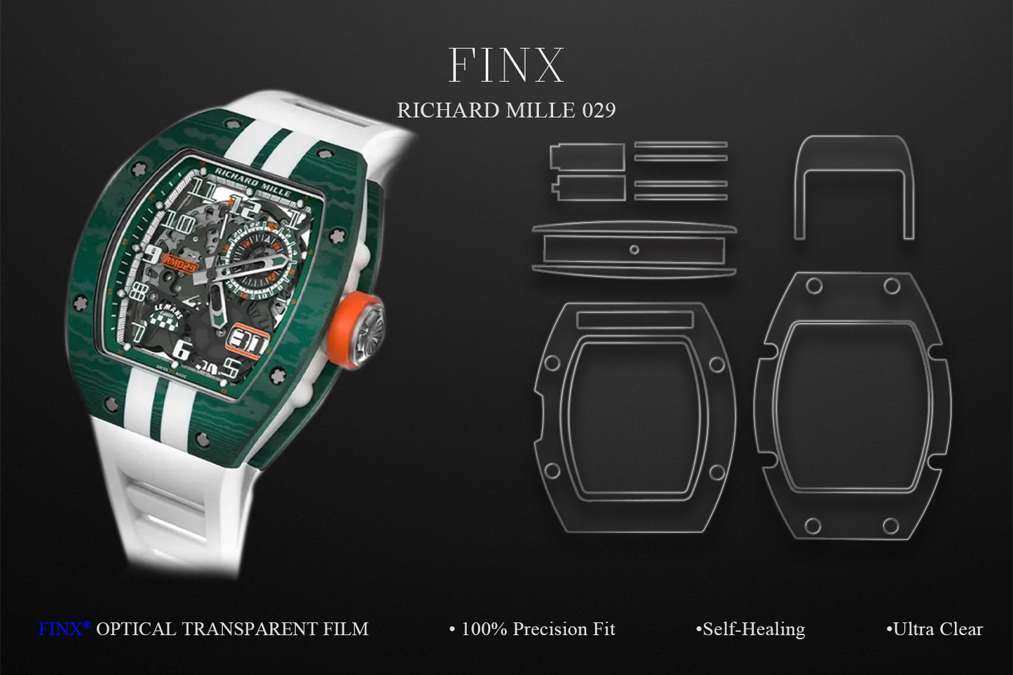 RICHARD MILLE RM029 Lemans Protection Kit protection film by FINX