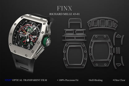 Richard Mille RM11-01 Protection Kit protection film by FINX