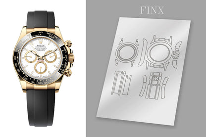 Rolex Daytona 126518LN White Dial protection film by FINX