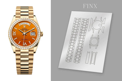 Rolex Day-Date 128348 (36mm) protection film by FINX