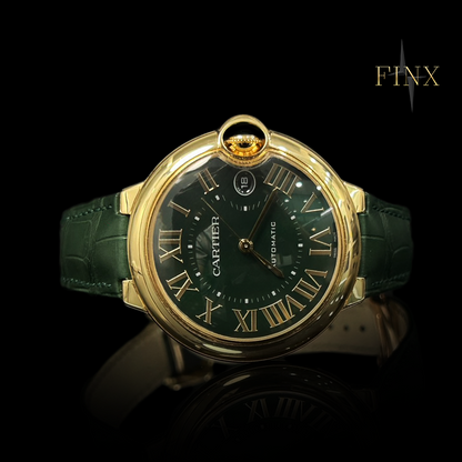 Cartier Ballon Bleu 40mm De Watch 40mm Green Dial WGBB0062  Protective Kit