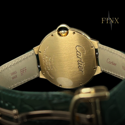 Cartier Ballon Bleu 40mm De Watch 40mm Green Dial WGBB0062  Protective Kit