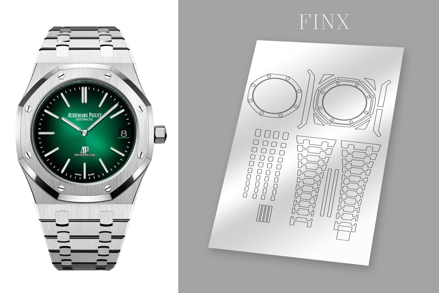 Audemars Piguet Royal Oak "JUMBO" Extra-thin 15202PT.OO.1240PT.01 Protection Kit