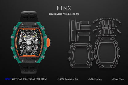 Richard Mille RM 21-02 Tourbillon Aerodyne Protection Kit protection film by FINX