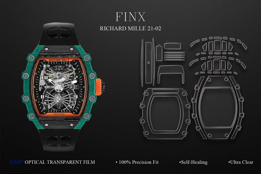Richard Mille RM 21-02 Tourbillon Aerodyne Protection Kit protection film by FINX