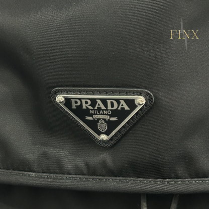 Prada Re-Nylon and Saffiano Leather Backpack Black Protection Kit