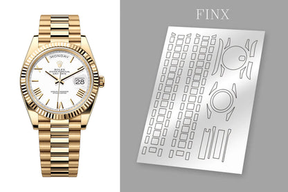 Rolex Day-Date 228238 (40mm) Protection Kit protection film by FINX