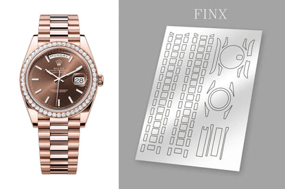 Rolex Day-Date 228345rbr (40mm) Protection Kit protection film by FINX
