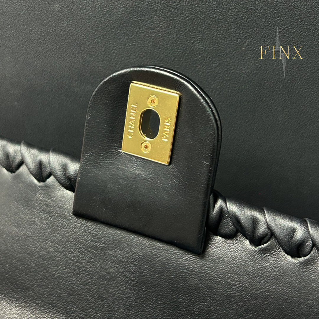 CHANEL Calfskin Braided Mini Protection Kit