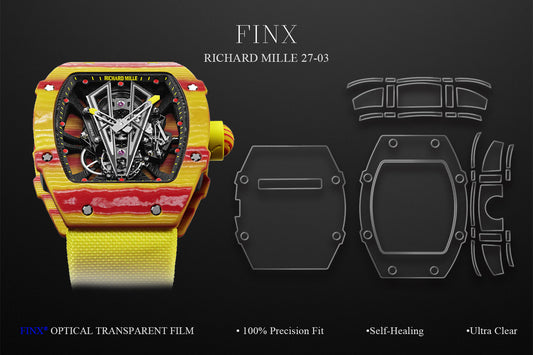 Richard Mille RM 27-03 Tourbillon Rafael Nadal Protection Kit protection film by FINX