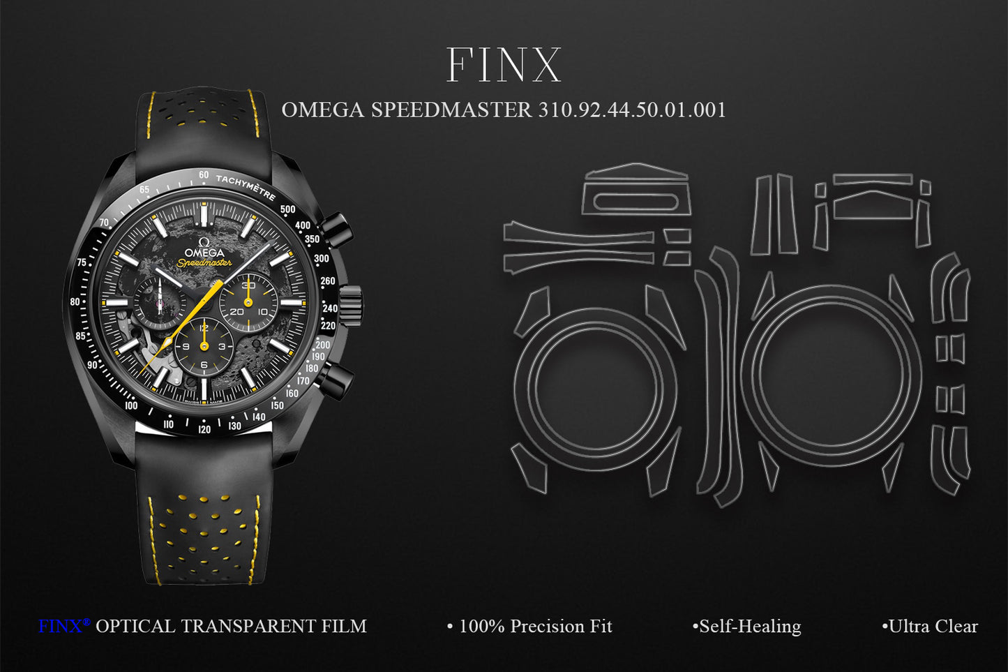 Omega Speedmaster  310.92.44.50.01.001 Watch Protection Film | FINX