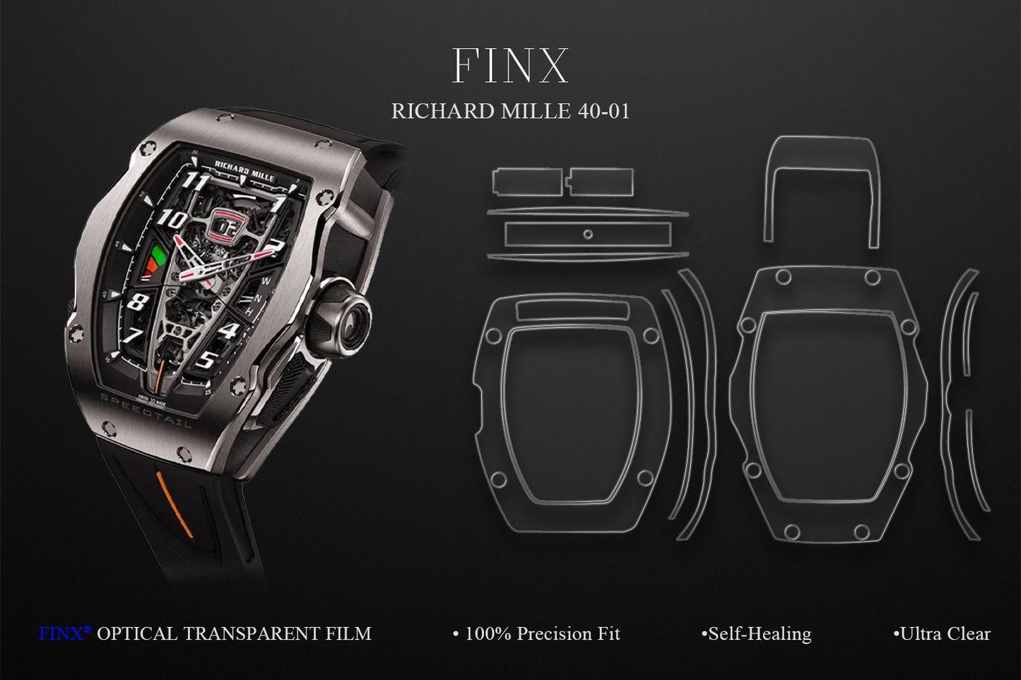 ชุดฟิล์มกันรอย RICHARD MILLE RM 40-01 