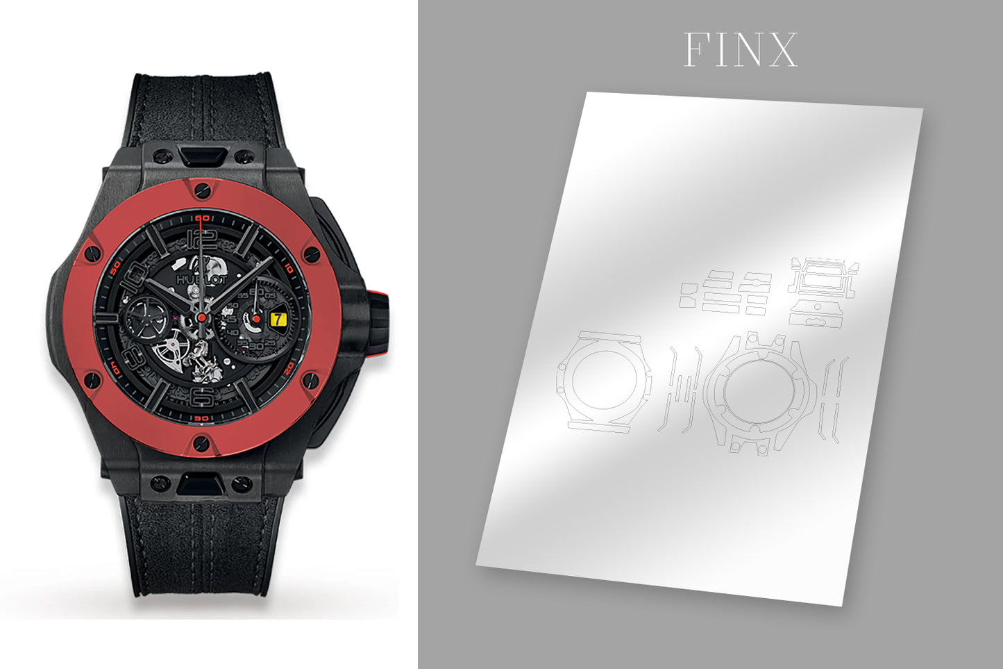 Hublot Big Bang Ferrari UNICO Carbon Red Ceramic Protection Kit