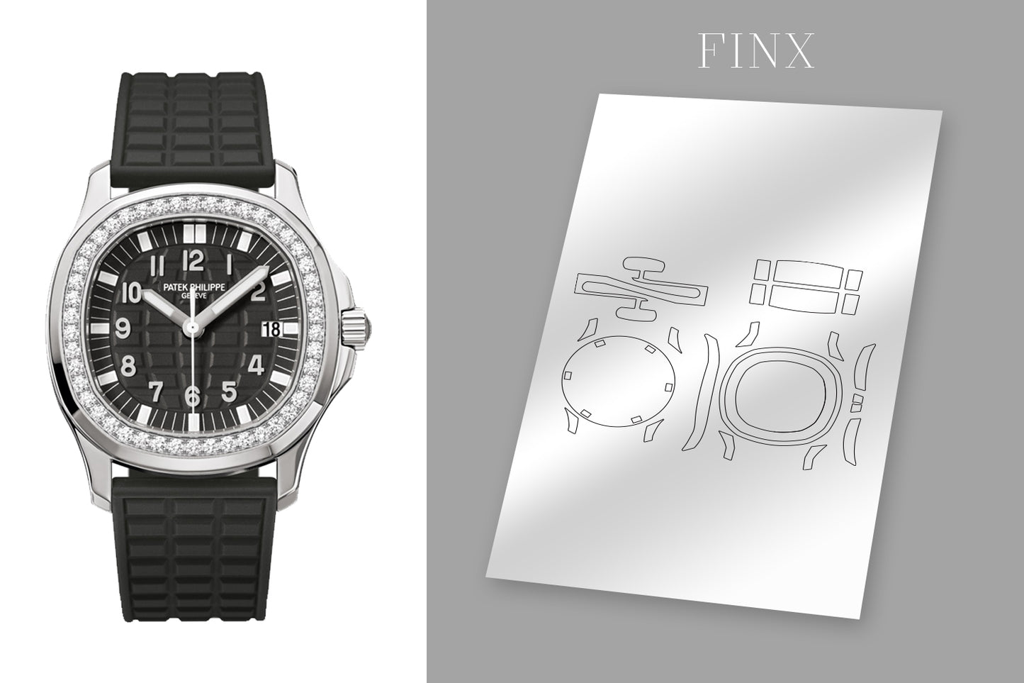 ชุดป้องกัน Patek Philippe Aquanaut 5067A-001 