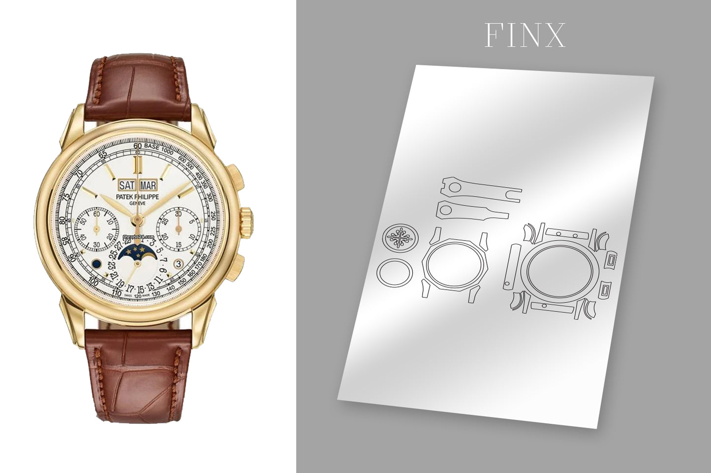 Patek Philippe Grand Complications Perpetual Calendar 5270J-001 ชุดป้องกัน