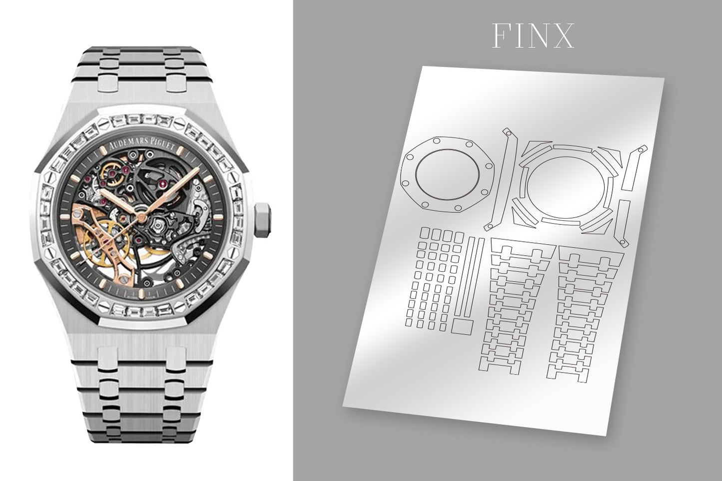 Audemars Piguet Royal Oak  15412BC.ZZ.1220BC.01 Protection Kit