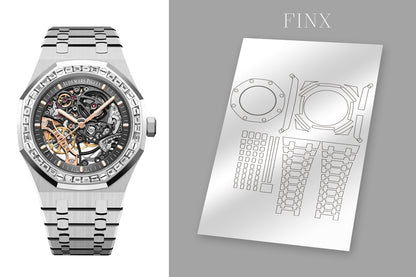 Audemars Piguet Royal Oak 15412BC.ZZ.1220BC.01 protection film by FINX